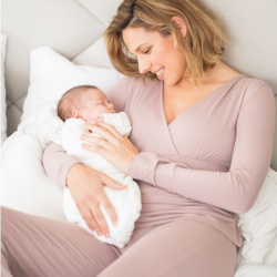 Pyjama de grossesse et d'allaitement Aurora - Mama & Mini